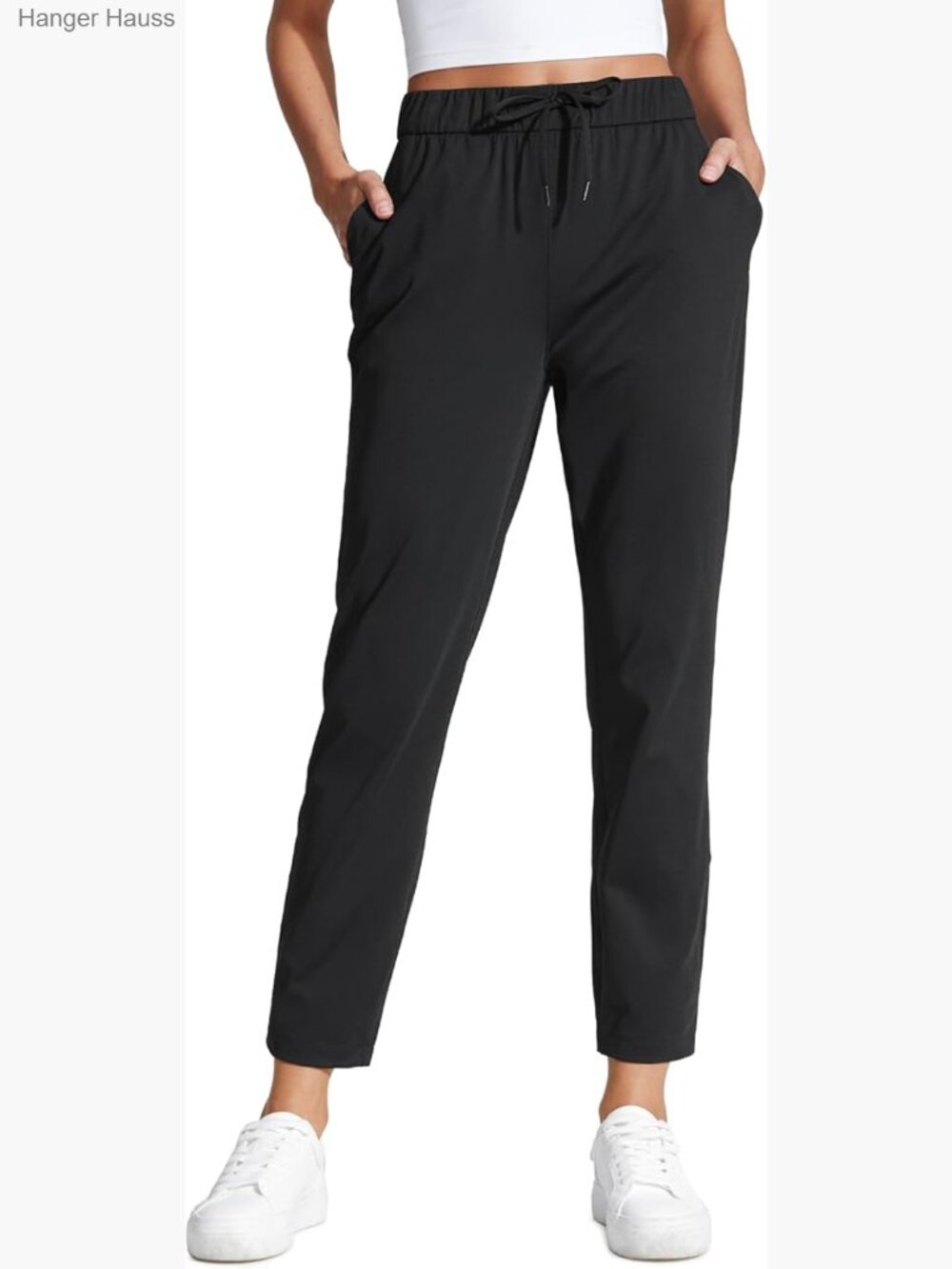 4-Way Stretch Ankle Pants 27" Inseam, Golf Casual Work Sweatpants